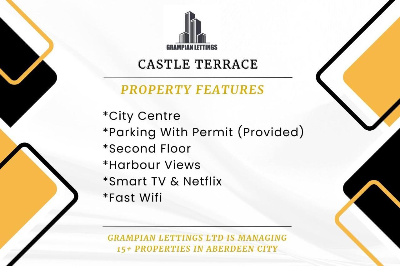 Castle Terrace - Grampian Lettings Ltd Appartement Aberdeen Buitenkant foto